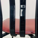 6 chairs by Giorgio Cattelan for Cidue Italy, postmodern, 1980s