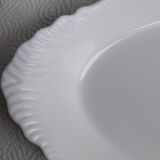 Plat en porcelaine blanche Revol