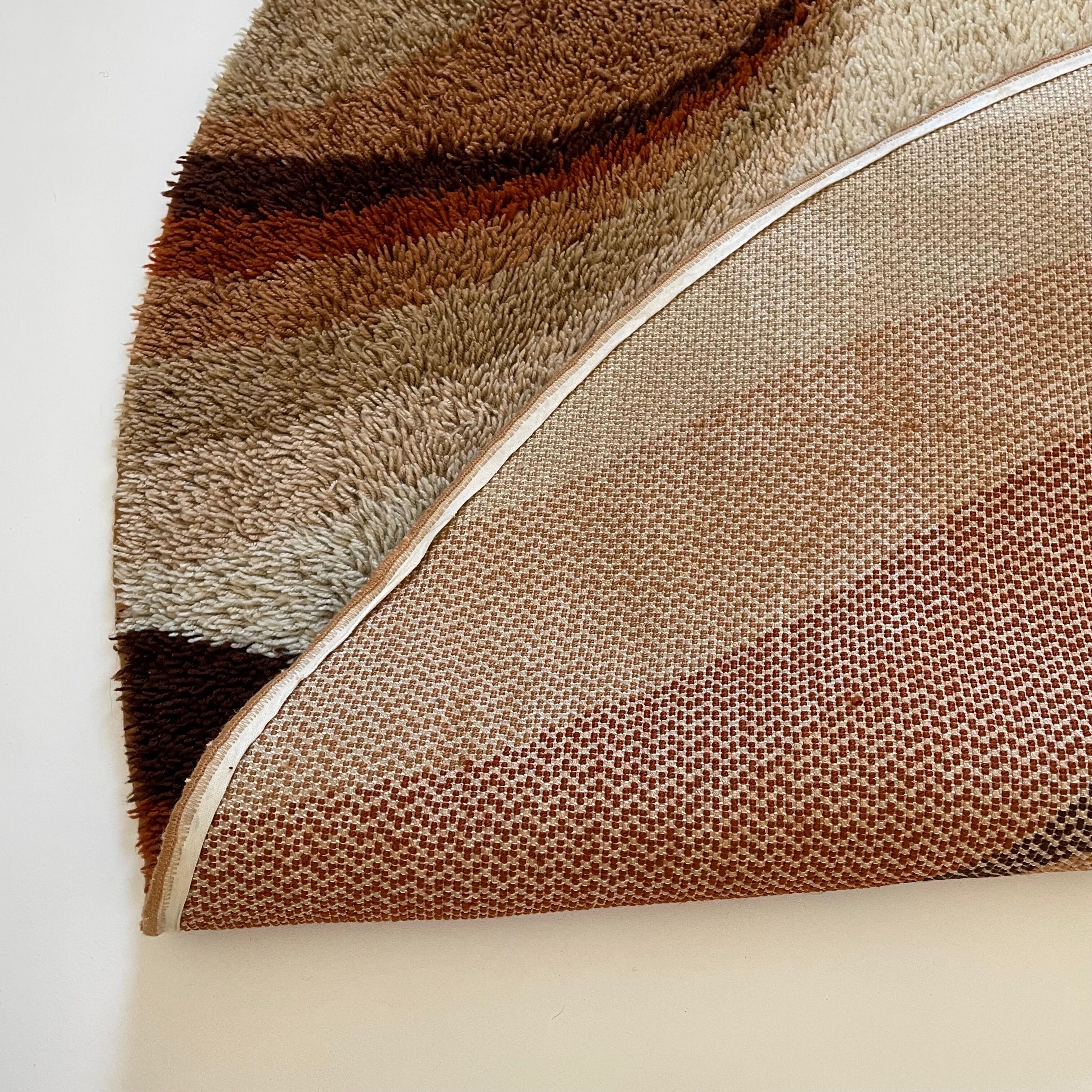 Vintage High Pile Rya rug by Prinstapijt Desso, Netherlands, 1970s