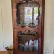 Magnificent antique bonnetière in carved solid wood – Louis XV style