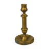 Golden brass candlestick