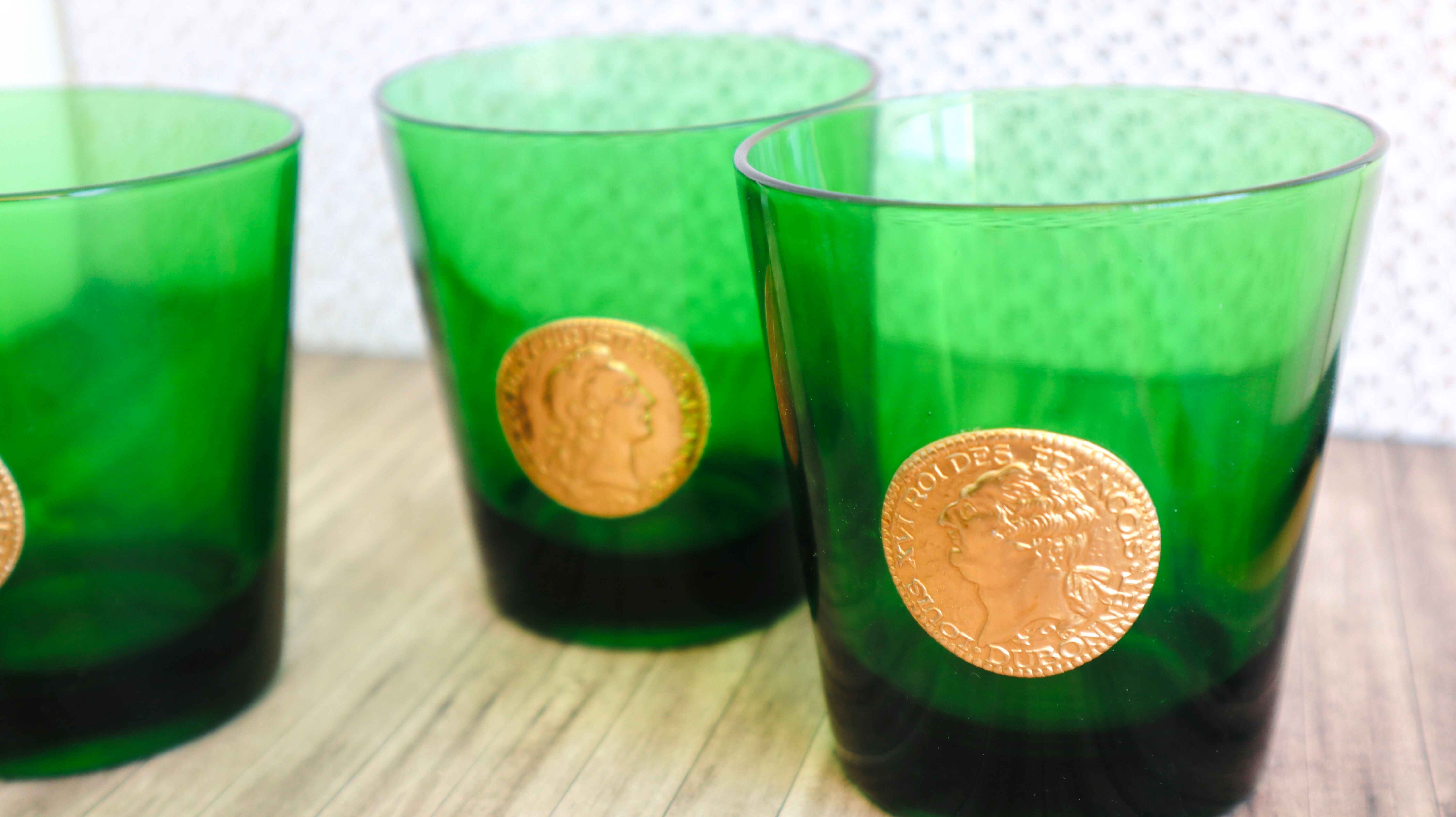 Lot of 5 glasses dubonnet