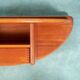 Danish design wall console in teak, Kai Kristiansen