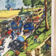 Double-sided school poster signed herouar collection rossignol verdun june 1940