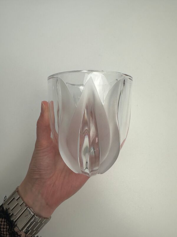 Vase Lalique Deux Tulipes