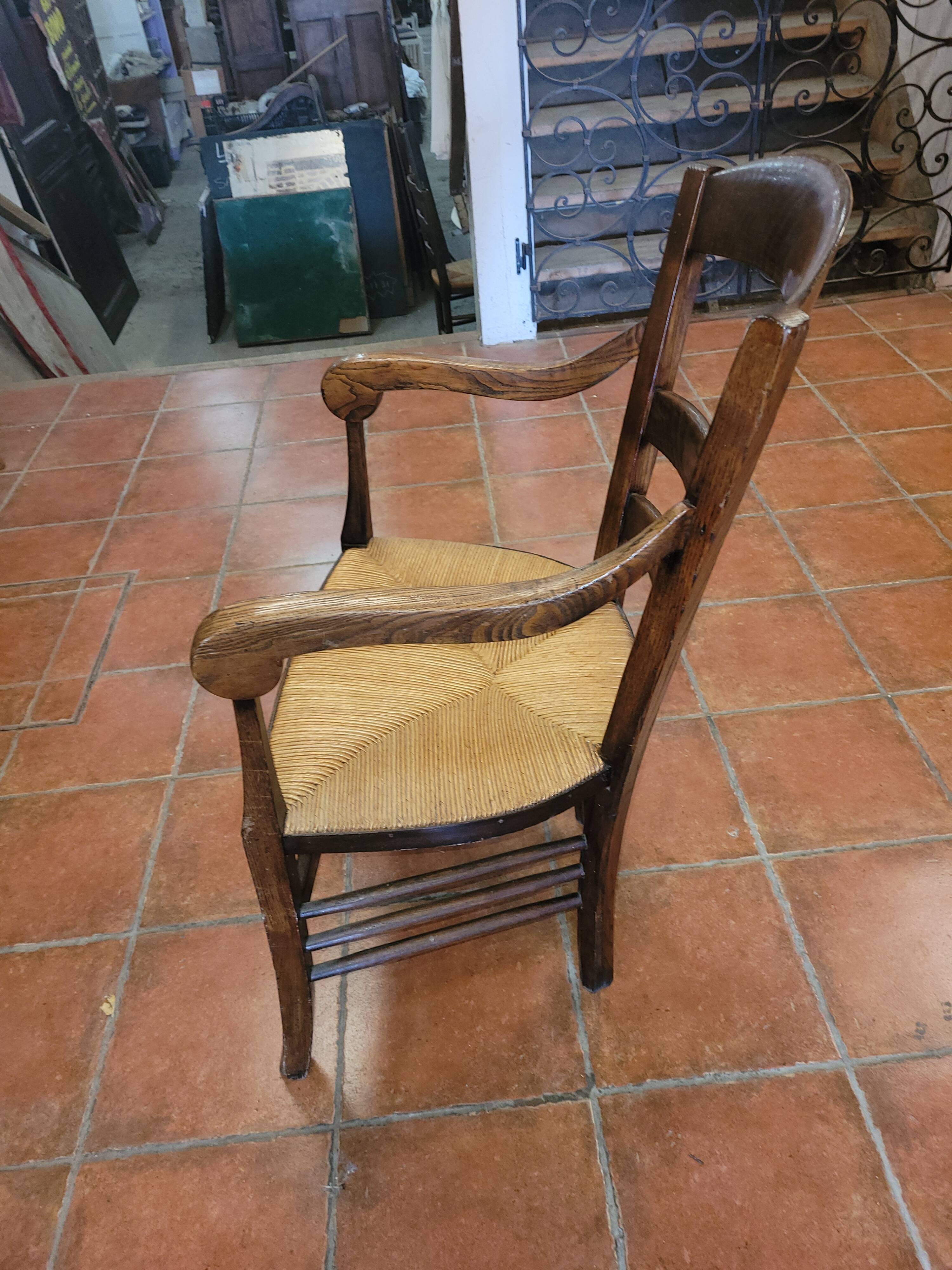 Louis Philippe antique glitter armchair