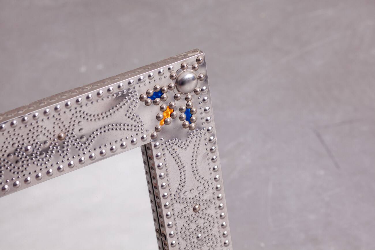Vintage Grimo wall mirror by IKEA, Sweden 1990s