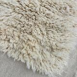 Modern Berber Beni Ouarain wool rug