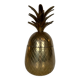 Pineapple ice bucket in brass and steel