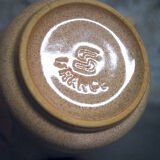 Set of 2 tea cups / Speckled ceramic mug