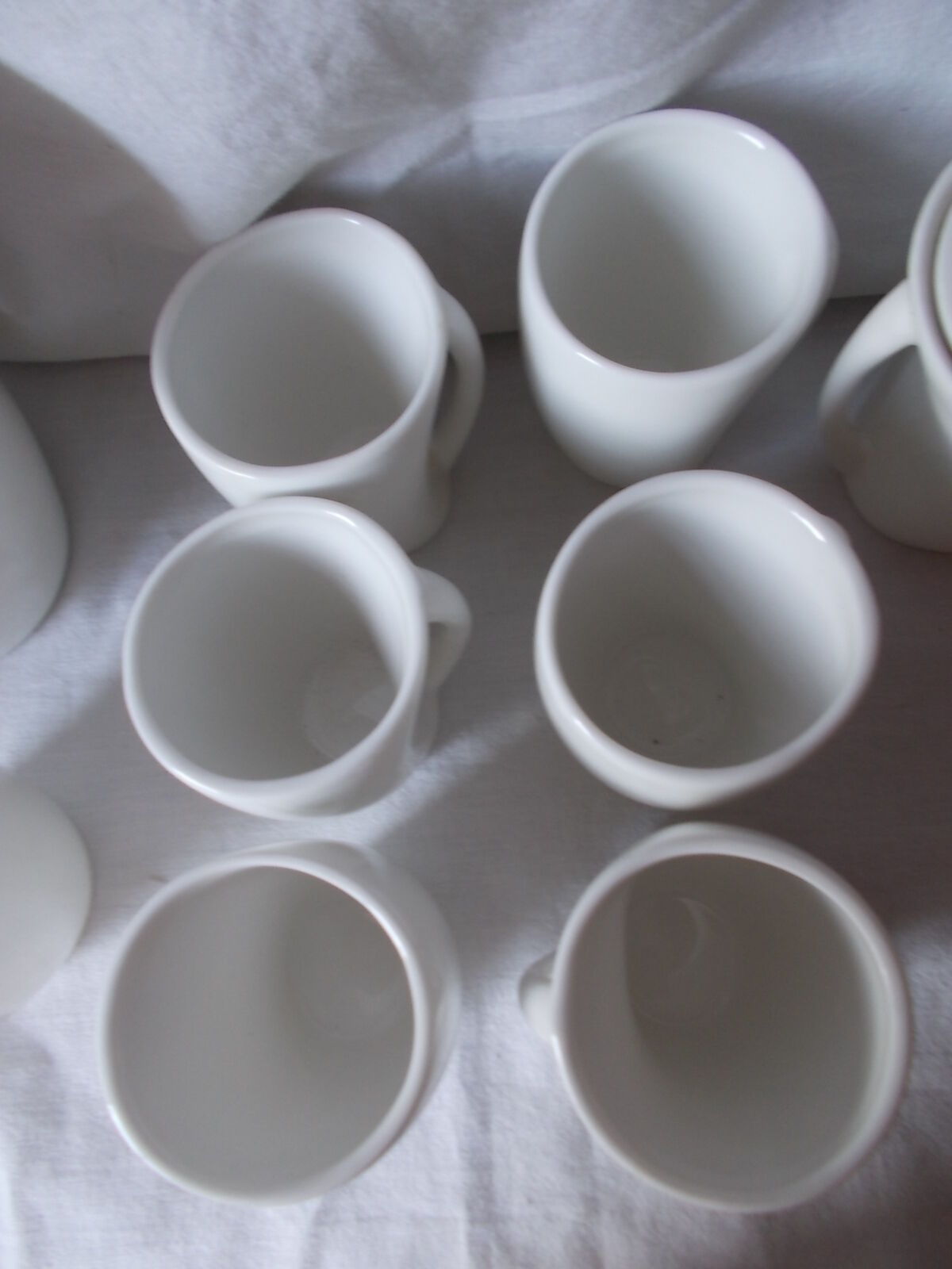 White coffee service