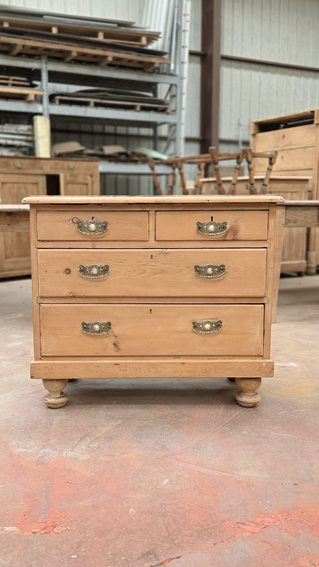Renovated English commode