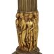 Classical Gold Column Resin Pillar Baroque Style 20th Century