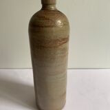 Vase bouteille grès