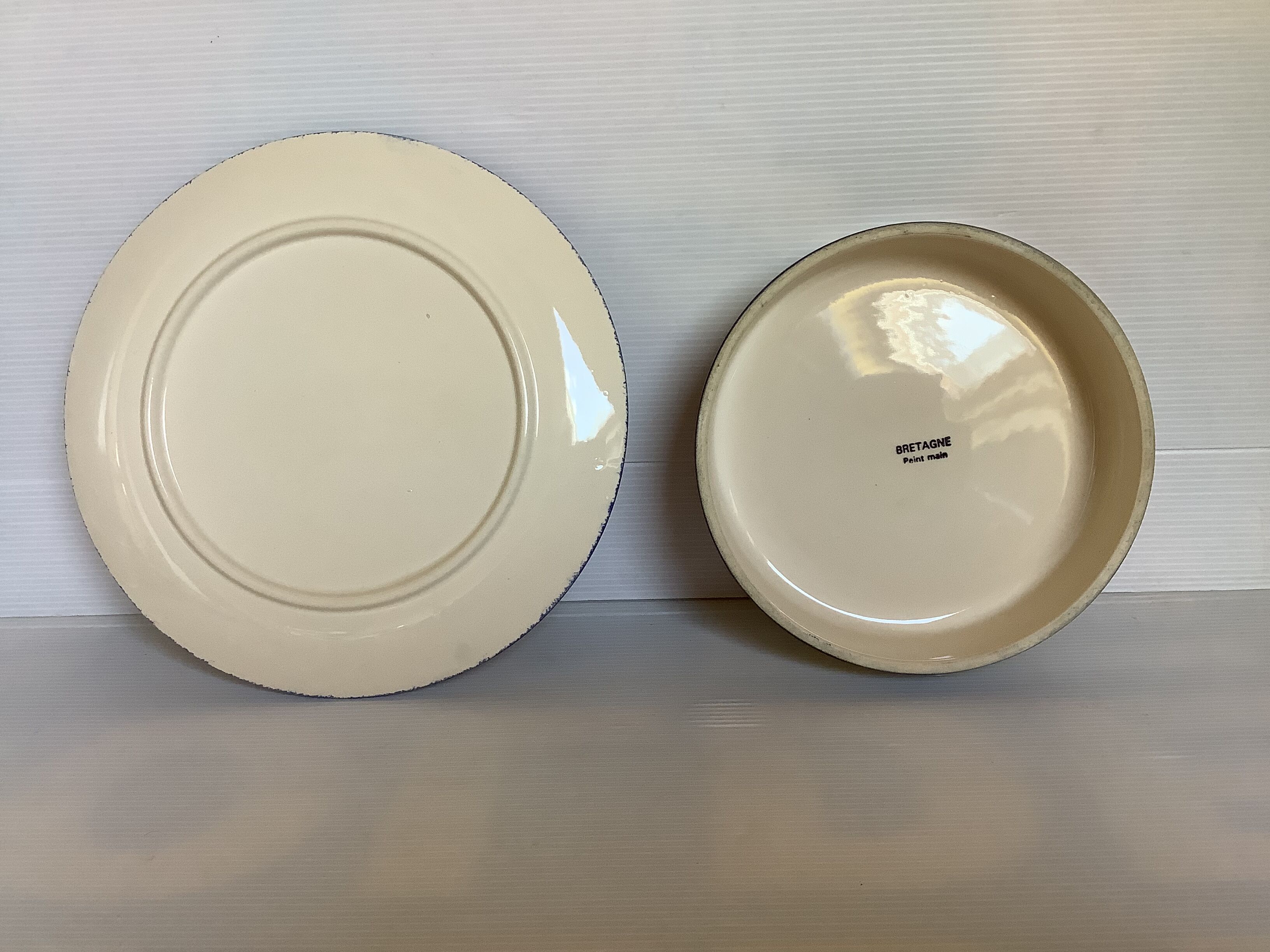 Breton earthenware cheese bell