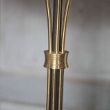 1950s floor lamp published by Maison Arlus, vintage standing lamp.