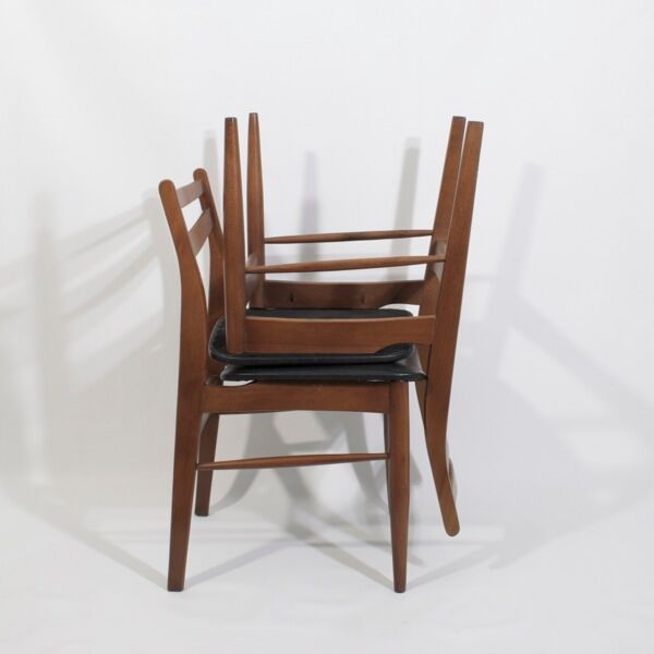 Scandinavian chairs, teak, 1960