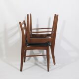 Scandinavian chairs, teak, 1960
