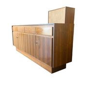 Vintage wooden high sideboard/cabinet