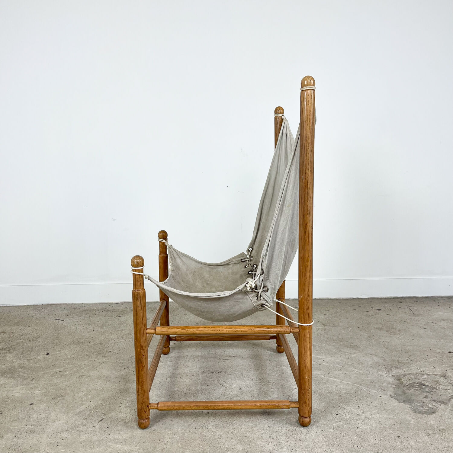 Fauteuil hamac bohème vintage