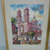 Painting church