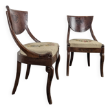 Pair of Restoration style chairs