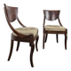 Paire de chaises de style Restauration
