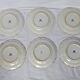Plate Gien model Rouen stamp 1938 / 3 turns service table collection