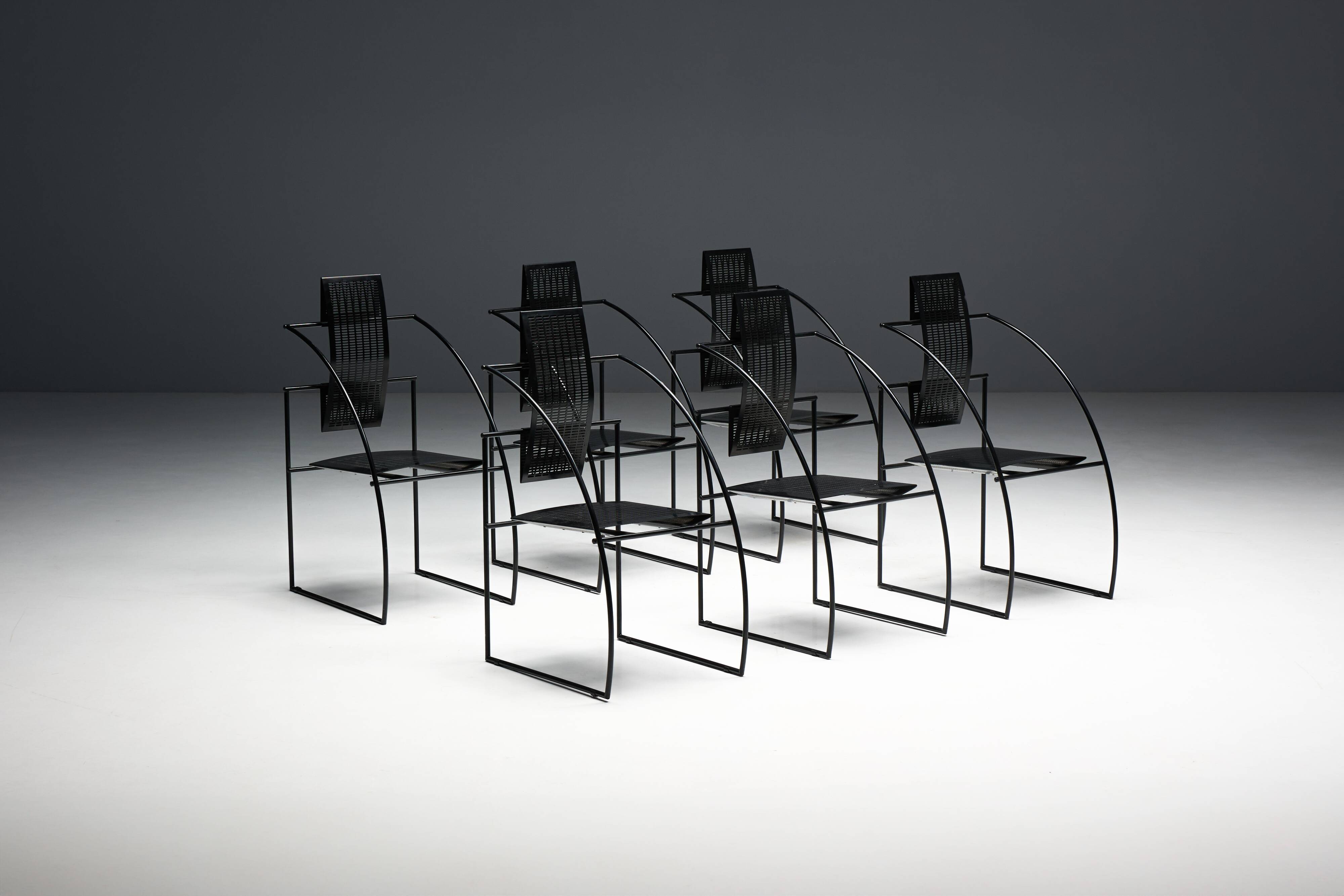 Quinta Chairs by Mario Botta for Alias, Italy, 1980s
