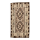 4x6 Kilim Vintage Oushak Area Kilim Rug, 103x192 Cm