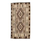 Tapis Kilim Oushak vintage 4x6, 103x192 cm