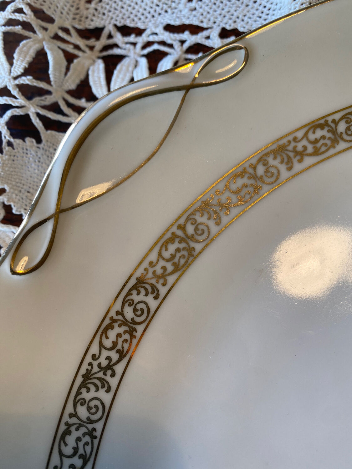 Limoges porcelain dish