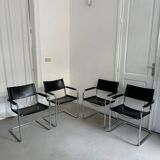 4 chairs Mart stam / Marcel breuer for Matteo Grasse