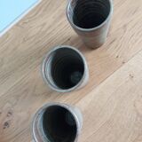Glasses goblets stoneware cups