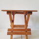 Wooden plant rest