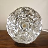 Crystal table lamp signed Baccarat, France 1950