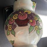 Enamelled jug – Desvres earthenware – Henri Delcourt (1872-1963)