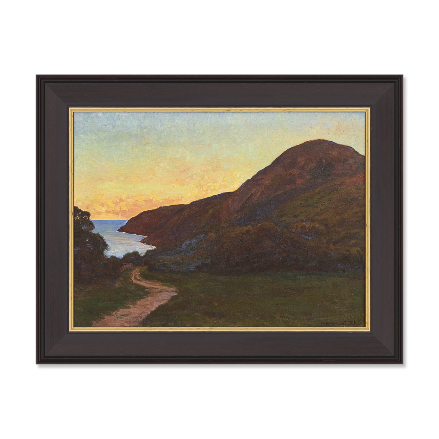 Landscape by Herman Österlund (Swedish, 1873-1964)