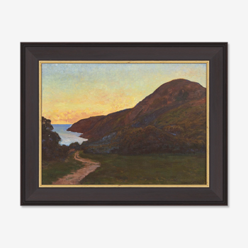 Landscape by Herman Österlund (Swedish, 1873-1964)