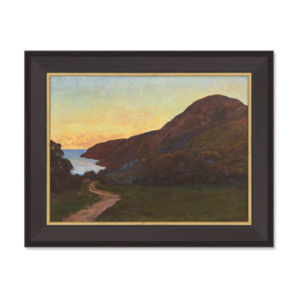 Landscape by Herman Österlund (Swedish, 1873-1964)