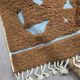 Moroccan Rug Brown Chocolate - 240 x 220 cm