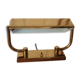 Golden sconce with switch