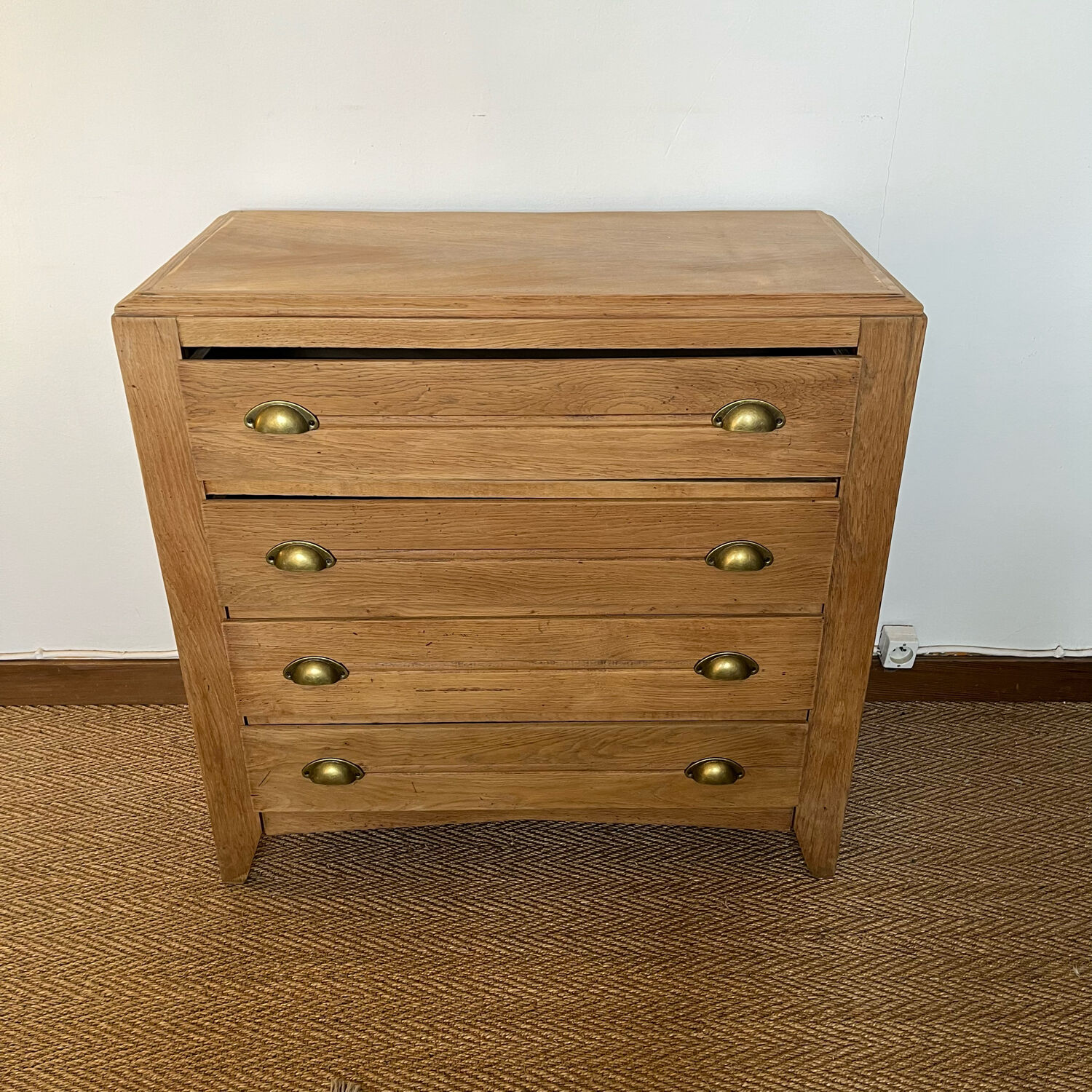 Vintage craft furniture style chest of drawers