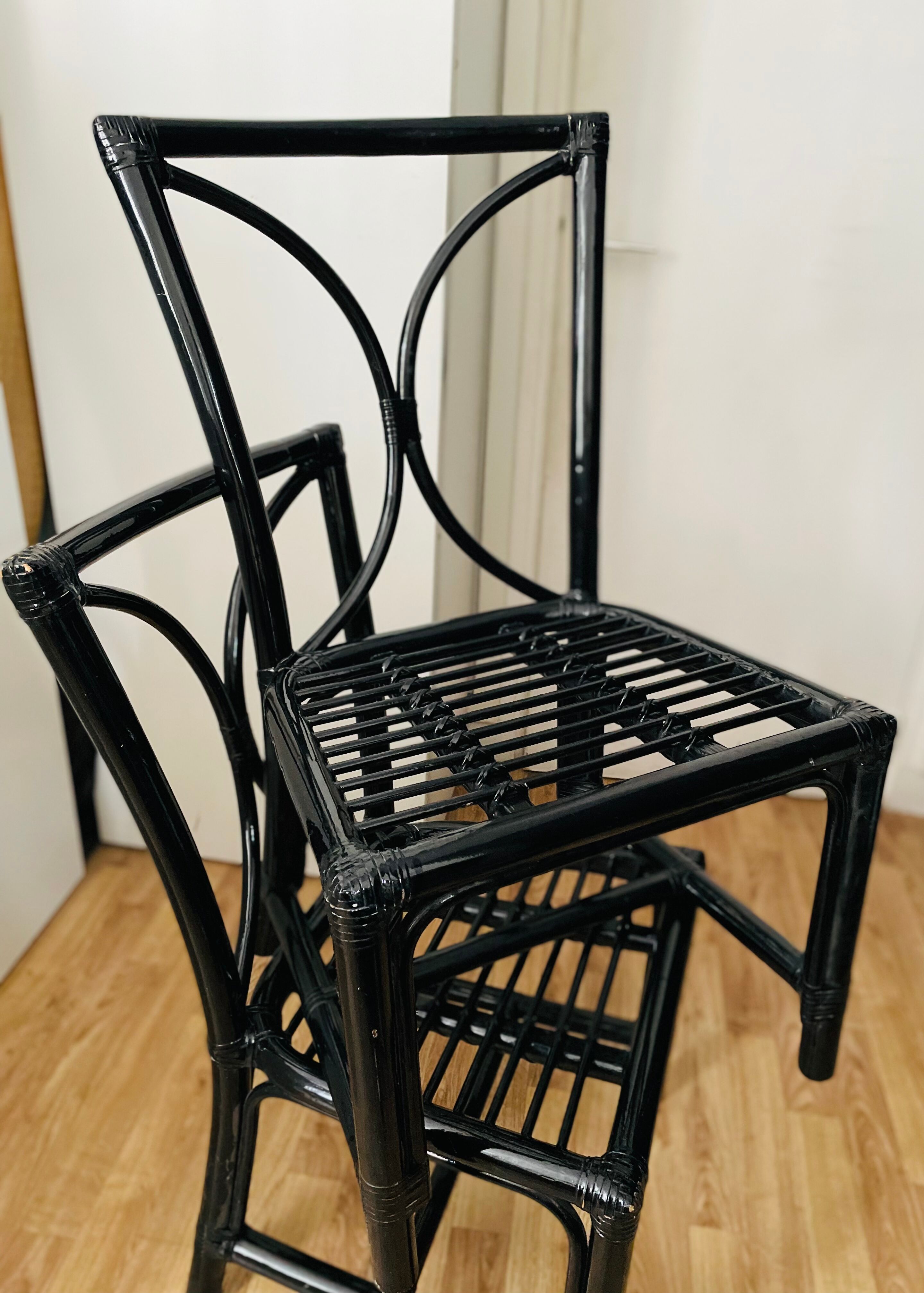 Vintage bamboo chair
