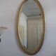 Empire style oval mirror