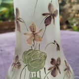 Legras vase, table bouquetier model "violet"