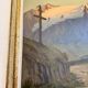 Oil on canvas Lucien Quénard (1902-1995) – Mountain landscape