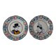 HB Quimper 2 assiettes plates breton et bretonne