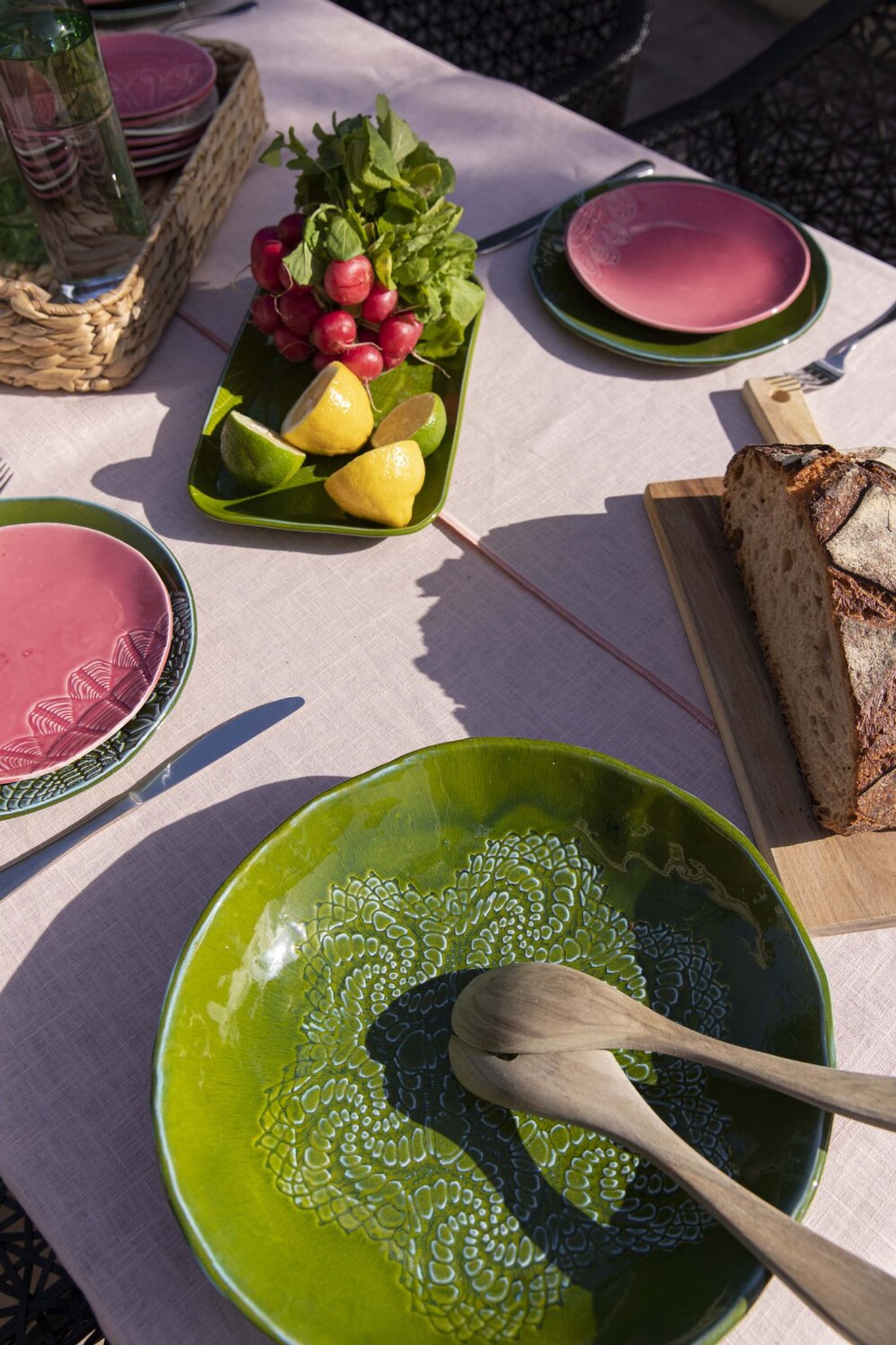 Malt olive L - Salad bowl