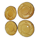 Lot 8 assiettes en ceramique
